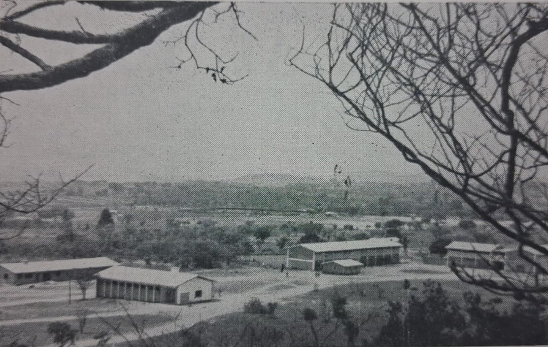 An early-1960s view of the newly built Bernard Mizeki College campus